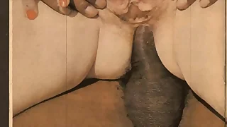 Vintage Threatening Lantern London&comma; Vintage Interracial Taboo